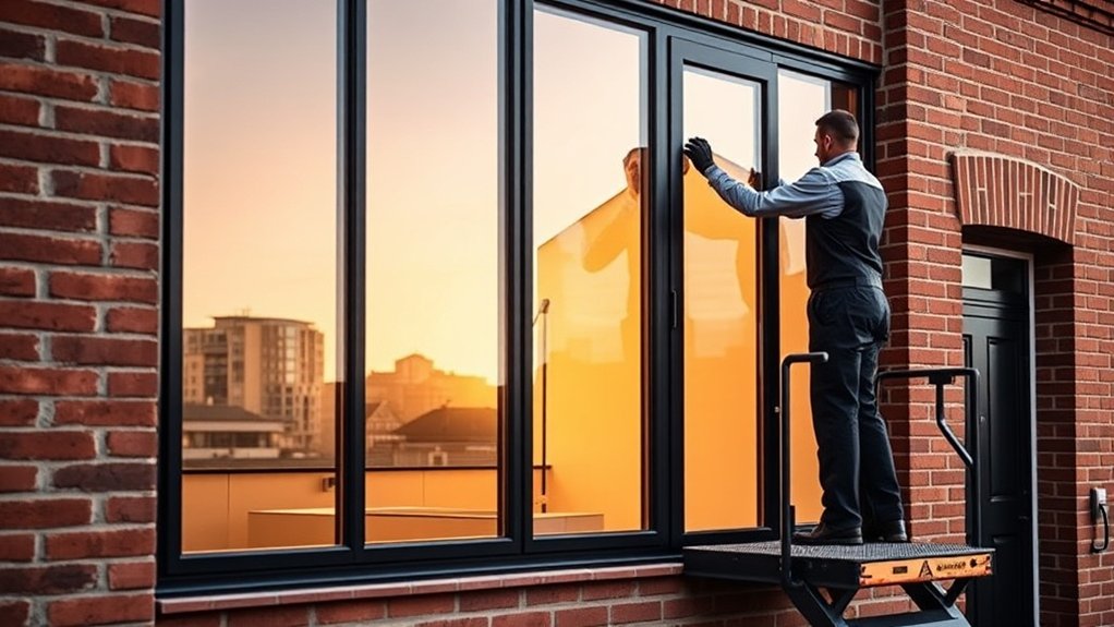 Glazier in Nightingale Triangle