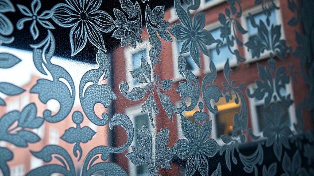 Patterned Decorative Glass Balham